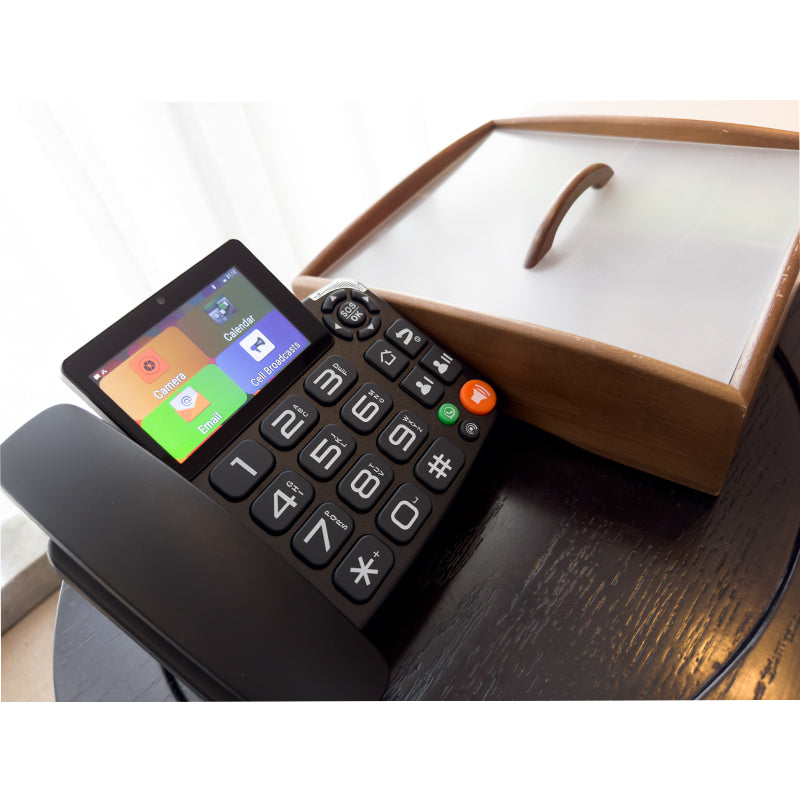 Hindetel H1 Pro スマート 4G 固定ワイヤレス 固定電話 Google Play 3G+32G Android 9.0 多言語 IOT リモートコントロール 自宅 ホテル オフィス用