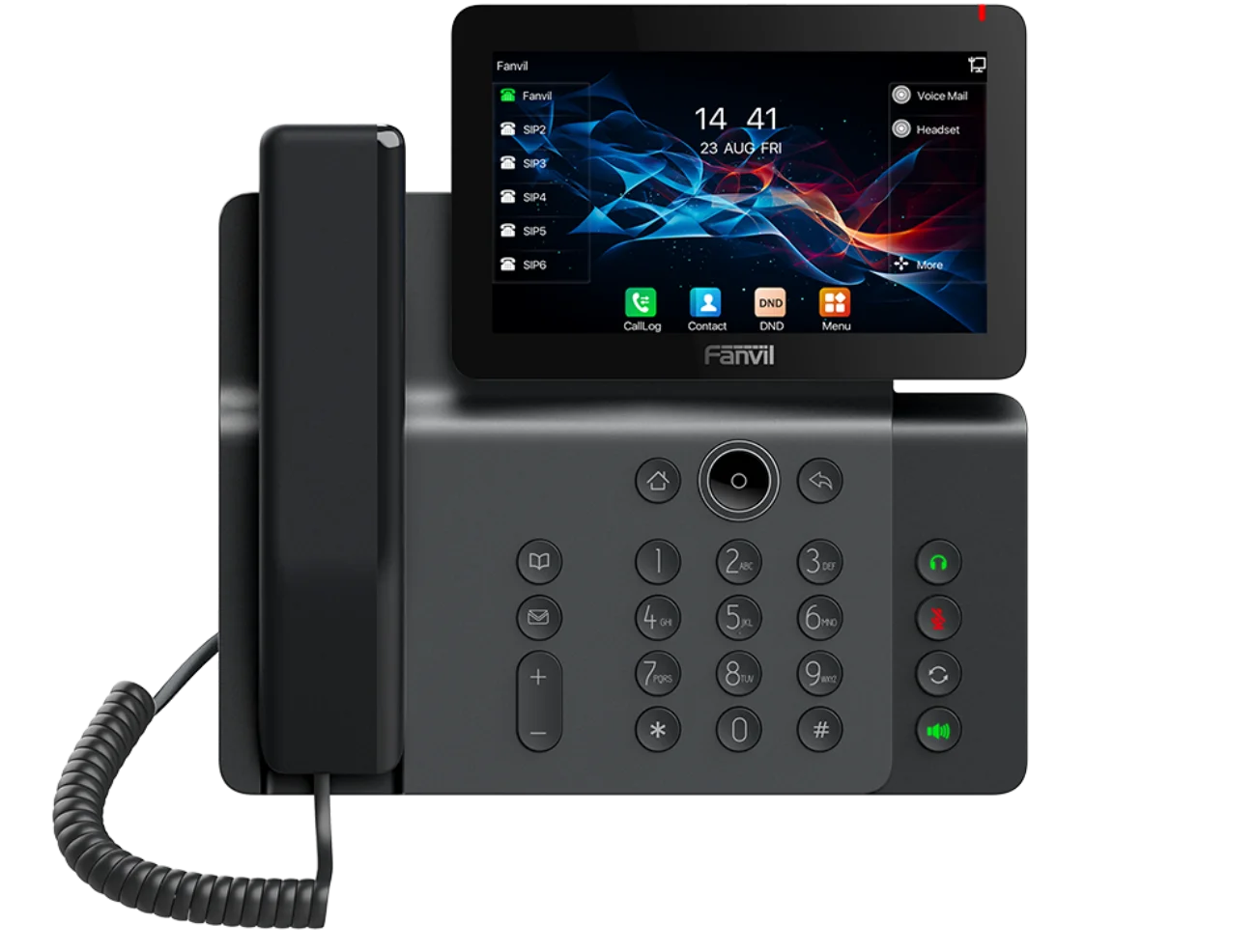 7-inch rotatable IPS touchscreen Prime Business Phone  built-in 2.4G & 5G Wi-Fi (Wi-Fi 6)
