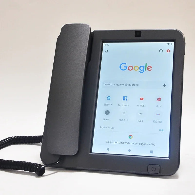 4G LTE Android 10 Fixed Wireless / Cordless Desktop Phone with VoLTE, WIFI,BT and WIFI HOTSPOT